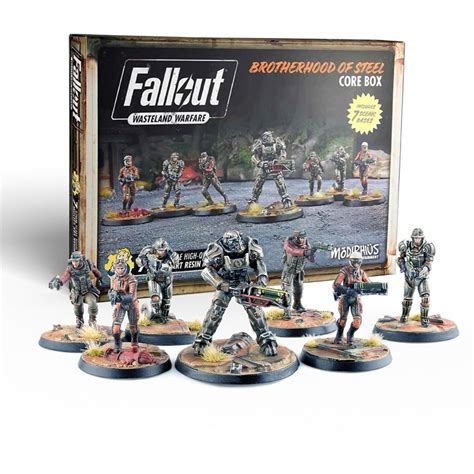 wasteland warfare brotherhood of steel core box|Fallout: Wasteland Warfare .